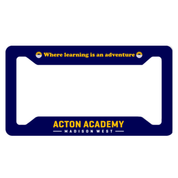 License Plate Frame - Sublimated Logo Thumbnail