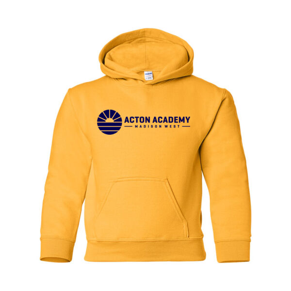 Gildan - Heavy Blend™ Youth Hooded Sweatshirt - Printed Logo Thumbnail