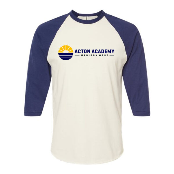 Tultex - Unisex Fine Jersey Raglan T-shirt - Printed Logo Thumbnail