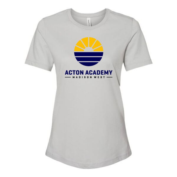 BELLA + CANVAS - Women’s Relaxed Jersey Tee - Printed Logo Thumbnail