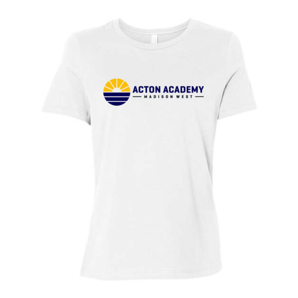 BELLA + CANVAS - Women’s Relaxed Jersey Tee - Printed Logo Thumbnail