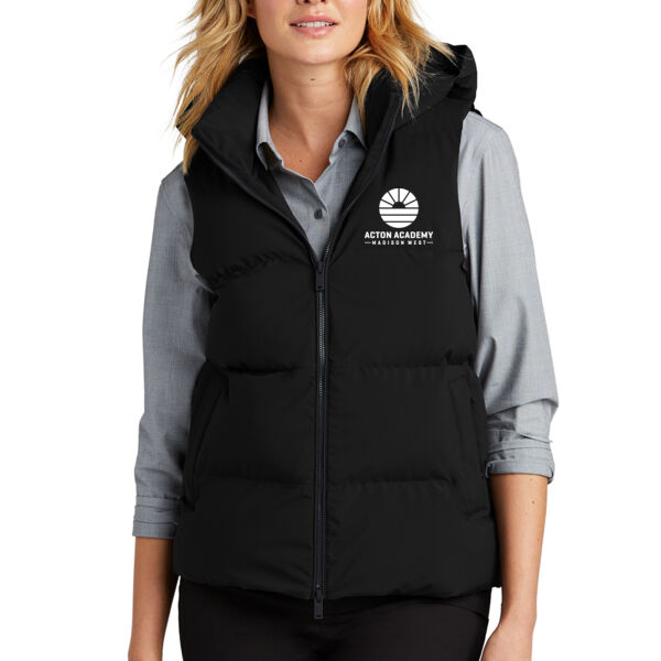 Mercer+Mettle™ Women’s Puffy Vest - Embroidered Logo Thumbnail