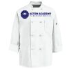 Eight Knot Button Chef Coat with Thermometer Pocket Thumbnail