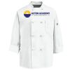 Eight Knot Button Chef Coat with Thermometer Pocket Thumbnail