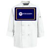 Eight Knot Button Chef Coat with Thermometer Pocket Thumbnail