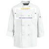 Eight Knot Button Chef Coat with Thermometer Pocket Thumbnail