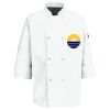 Button Chef Coat with Thermometer Pocket Thumbnail