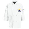 Button Chef Coat with Thermometer Pocket Thumbnail