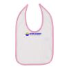Infant Contrast Trim Premium Jersey Bib Thumbnail