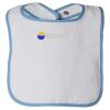 Infant Contrast Trim Terry Bib Thumbnail
