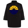 Ten Pearl Button Black Chef Coat Thumbnail