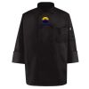 Black Knot Button Chef Coat Thumbnail