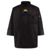 Black Knot Button Chef Coat Thumbnail